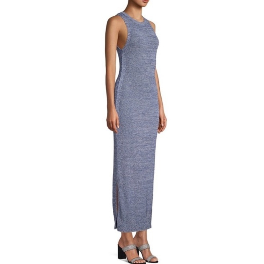 Theory Pointelle Sleeveless Tank Maxi Dress